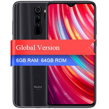 Load image into Gallery viewer, Global Version Xiaomi Redmi Note 8 Pro 6GB 64GB 128GB NFC Smartphone Helio G90T Game Core 64MP 4 Cameras 4500mAh Battery Phone